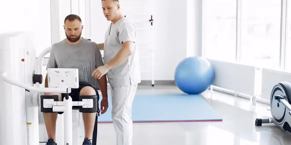 Rehabilitation suite with gait training equipment
